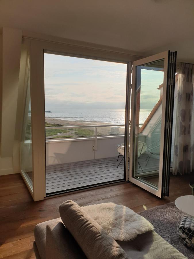 Penthouse Windkracht 10 Aan Het Strand Van Cadzand Exterior foto