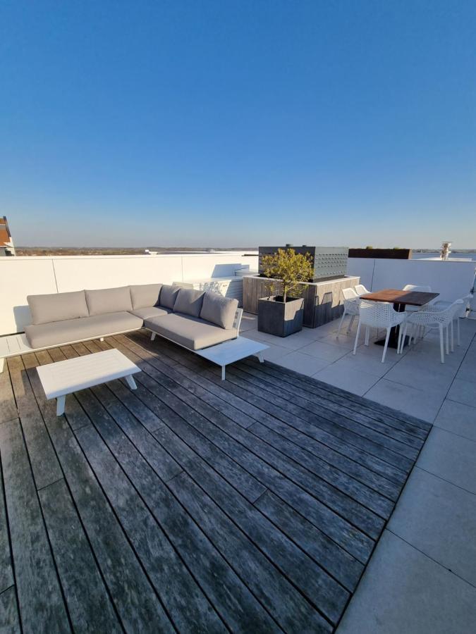 Penthouse Windkracht 10 Aan Het Strand Van Cadzand Exterior foto