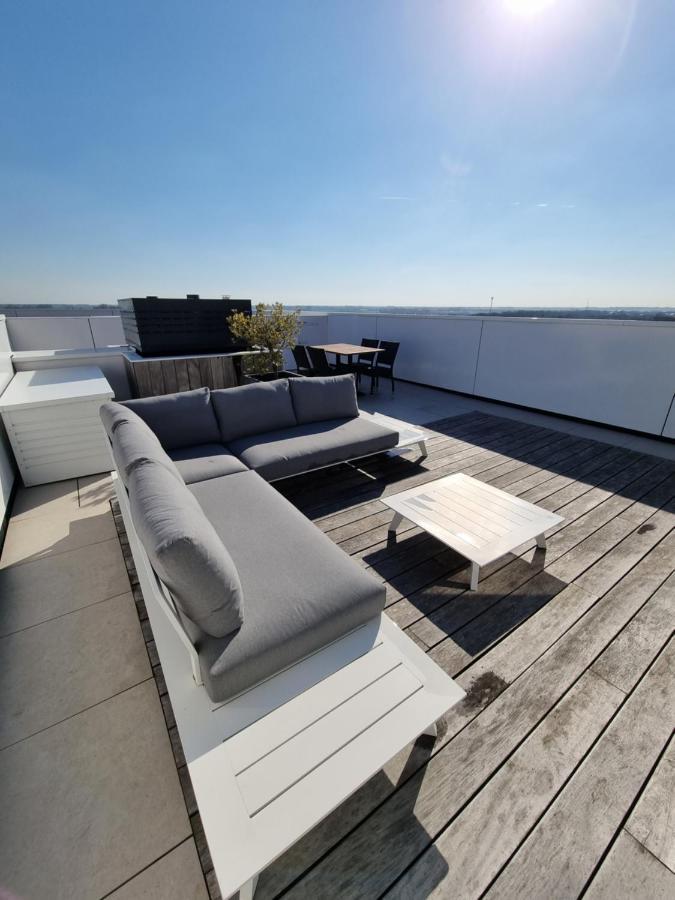 Penthouse Windkracht 10 Aan Het Strand Van Cadzand Exterior foto