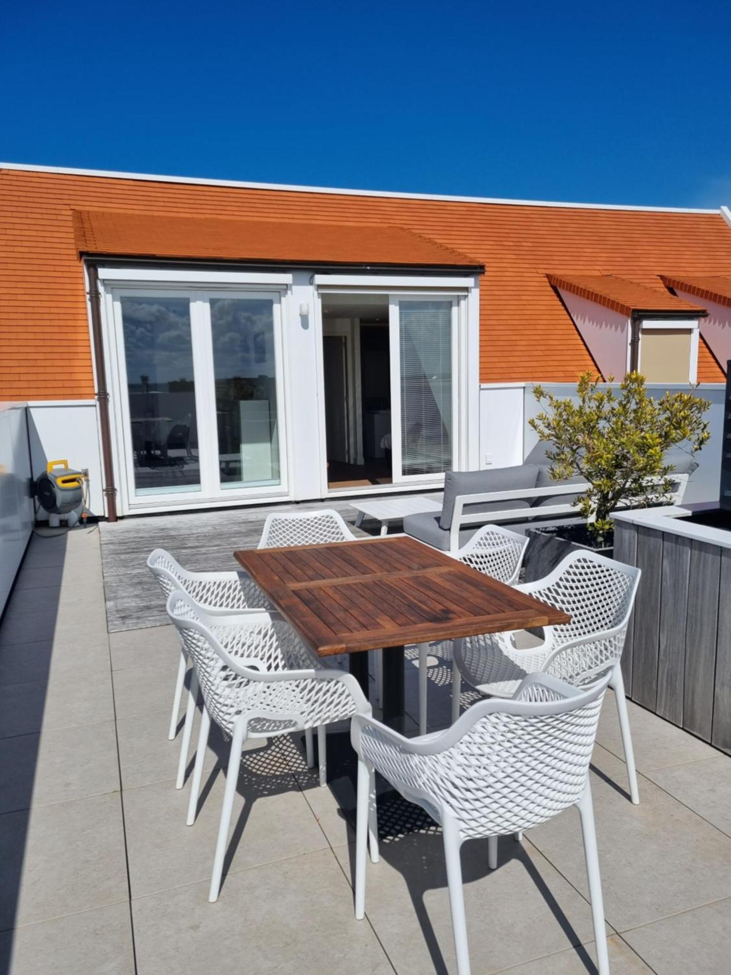 Penthouse Windkracht 10 Aan Het Strand Van Cadzand Zimmer foto