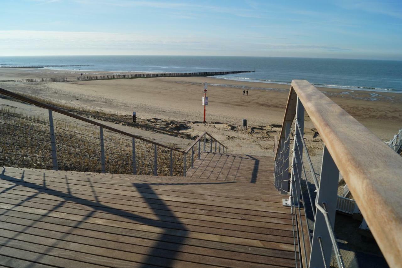 Penthouse Windkracht 10 Aan Het Strand Van Cadzand Exterior foto