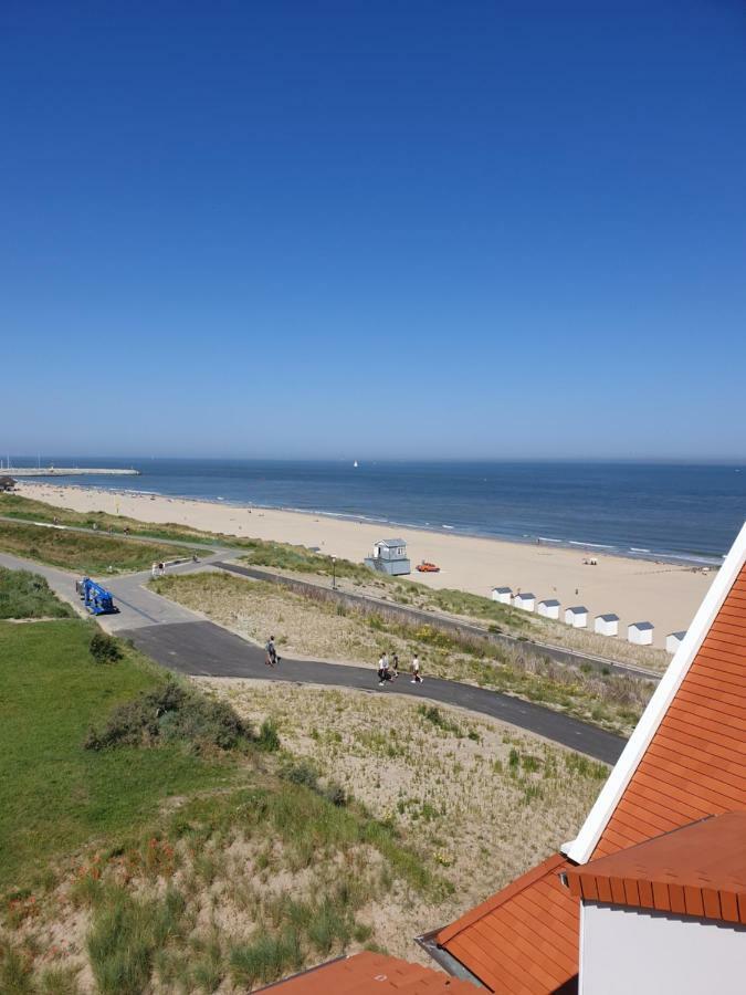 Penthouse Windkracht 10 Aan Het Strand Van Cadzand Exterior foto