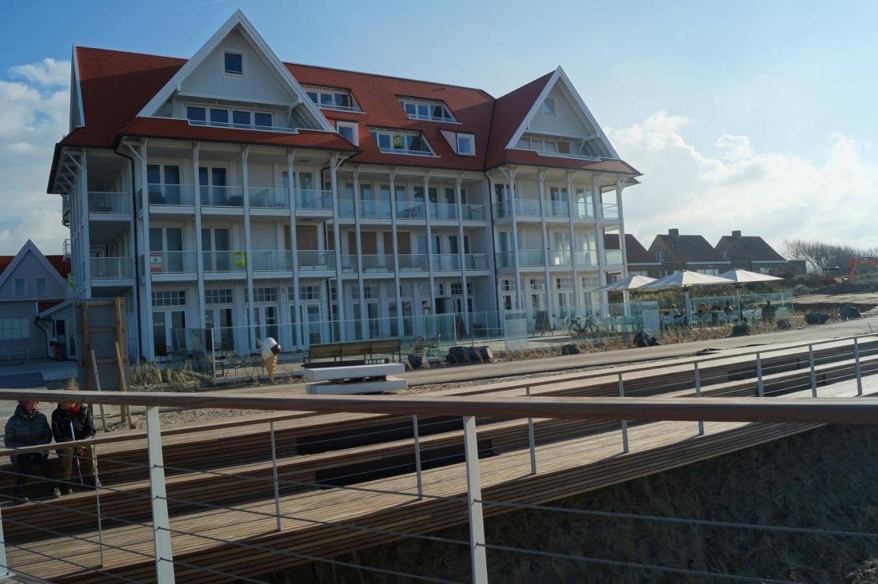 Penthouse Windkracht 10 Aan Het Strand Van Cadzand Exterior foto